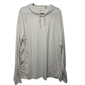 Sitka Gear Radiant Sun UPF Lightweight Hooded Shirt XXL Cream Outdoor Fishing